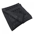 Louis Vuitton Black and Gray Stole