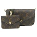 Bolsa de Ombro Louis Vuitton Monogram Multi Pochette Felicie M80091