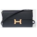 HERMES Constance Bag in Black Leather - 102454 - Hermès