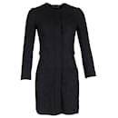 Dolce & Gabbana Lace Coat in Black Polyamide