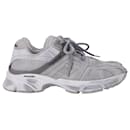  Balenciaga Phantom Washed Sneakers in Grey Polyester