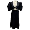 Rhode Black Greer Cutout Dress - Autre Marque