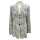 Michael Kors Collection Maritime Multi Spring 2019 Plaid Blazer - Autre Marque