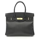 Hermes Birkin 30 Handbag Black - Hermès