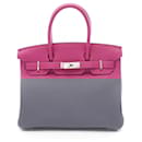 Hermes Birkin 30 Rose Purple Handbag - Hermès