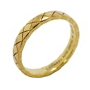 Chanel Coco Crush K18YG Yellow Gold Band Ring