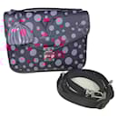 Metis Kusama Print Leather Black Pink - Louis Vuitton