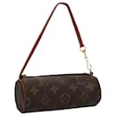 LOUIS VUITTON Monogram Papillon Pouch LV Auth bs21961 - Louis Vuitton