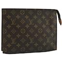 LOUIS VUITTON Monogram Poche Toilette 26 Pouch M47542 LV Auth am7555 - Louis Vuitton