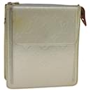 LOUIS VUITTON Monogram Vernis Motto Accessory Pouch Gris M91030 LV Auth 111687 - Louis Vuitton