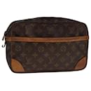 LOUIS VUITTON Monogram Compiegne 28 Clutch Bag M51845 LV Auth bs21984 - Louis Vuitton