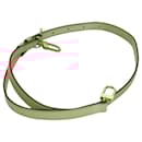 LOUIS VUITTON Adjustable Shoulder Strap Leather 34.3""-39.4"" Beige Auth yk16931 - Louis Vuitton