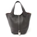 Hermes Picotin Lock PM Handbag Brown - Hermès