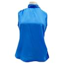NON SIGNE / UNSIGNED Tops T.International M Silk - Autre Marque