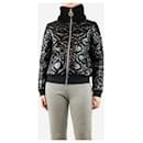 Black quilted puffer ski jacket - size UK 10 - Autre Marque