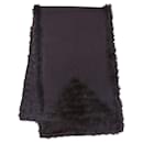Fendi Dark Brown Cashmere Stole