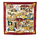 Foulard Hermes Carre 90 ST. CHRISTOPHE ET L’ENFANT JESUS - Hermès