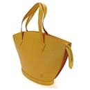 Louis Vuitton LV Tote Bag in Yellow Epi Leather