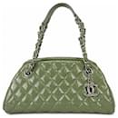 Chanel Green Chain Handbag