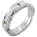 Chanel Ultra K18WG White Gold Band Ring