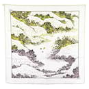 Hermes Carré 90 Trois Feuilles Scarf - Hermès