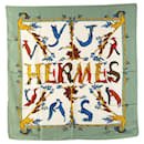 Écharpe Animal Alphabet Hermes Carre 90 - Hermès