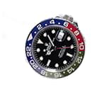 ROLEX GMT MasterII red blue bezel Oyster Bracelet 126710BLRO '21 Mens - Rolex