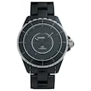 Chanel J12 Chrono 38mm H3829 Intense Black Men's Watch