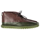  Tod's Lace-Up Desert Boots in Brown Leather