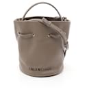 Balenciaga Everyday Leather Bucket Bag XS