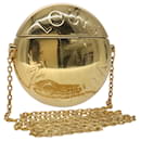 Estojo para Air Pods LOUIS VUITTON Pouch metal dourado M01316 LV Auth 110737 - Louis Vuitton