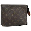 LOUIS VUITTON Monogram Poche Toilette 19 Pouch M47544 LV Auth yk17090 - Louis Vuitton