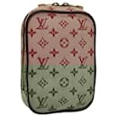 LOUIS VUITTON Poche Digital Mini Usu Monograma Vermelha M60001 LV Auth 110736 - Louis Vuitton