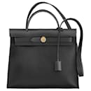 Hermès Herbag 31 Toile H Berline/Hunter Cow Black/Black/Ecru/Black