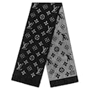 Logomania Shine black silver scarf - Louis Vuitton