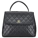 Chanel Caviar Skin Matelasse Coco Mark Handbag