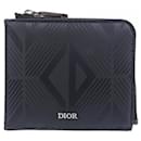 Christian Dior Black Bi-Fold Wallet