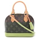 Louis Vuitton Alma BB Handbag Monogram Brown M53152