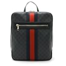 Gucci GG Supreme Web Line Backpack