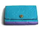 Louis Vuitton Turquoise Multicles 6 Key Case M81566