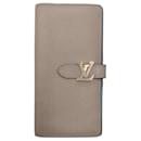 Louis Vuitton Leather Vertical Long Wallet M81367