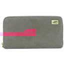 Fendi 30978 Long Suede Wallet