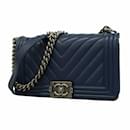 Chanel Boy V Stitch Shoulder Bag