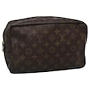 LOUIS VUITTON Monogram Trousse Toilette 28 Bolsa Clutch M47522 LV Auth ti2706 - Louis Vuitton