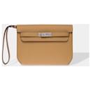 HERMES Kelly Depeches Leather Bag Beige - 102483 - Hermès