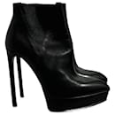 SAINT LAURENT Ankle boots T.EU 37.5 Leather - Saint Laurent