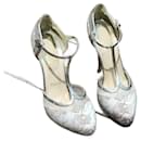 CHRISTIAN LOUBOUTIN Heels T.EU 37.5 Cloth - Christian Louboutin
