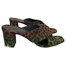 SAINT LAURENT Sandals T.EU 38 Pony-style calfskin - Saint Laurent