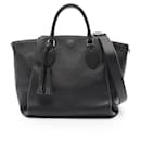 Louis Vuitton Mahina Noir Leather Handbag M55029