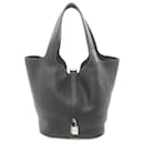 Hermes Picotin Lock MM Handbag Black - Hermès